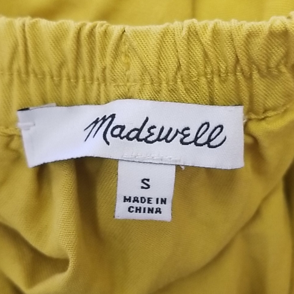 Madewell Balcony Eyelet Off The Shoulder Top Small - Picture 6 of 7